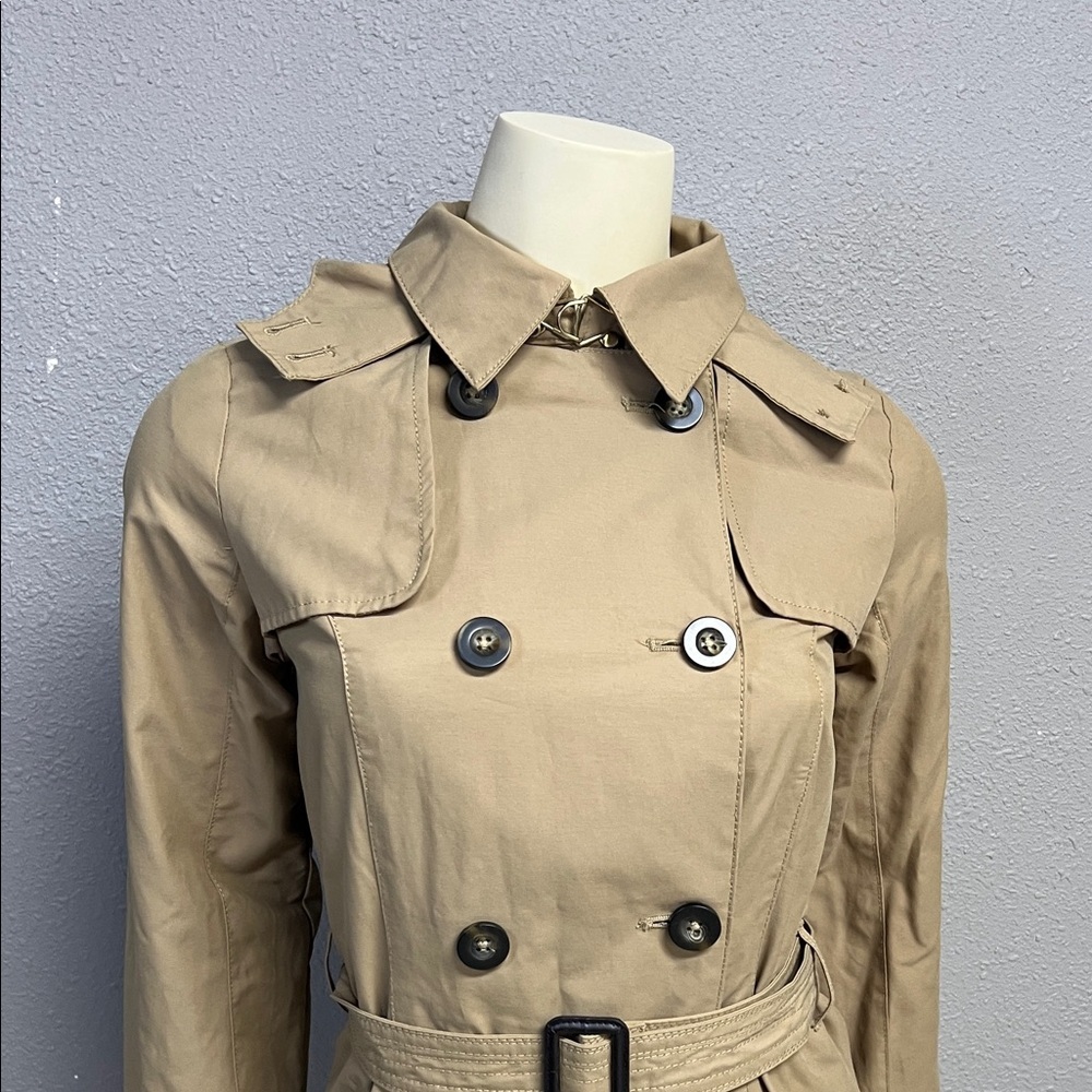 a new day Women's Beige Trench Coat with Belt - Picture 2 of 8